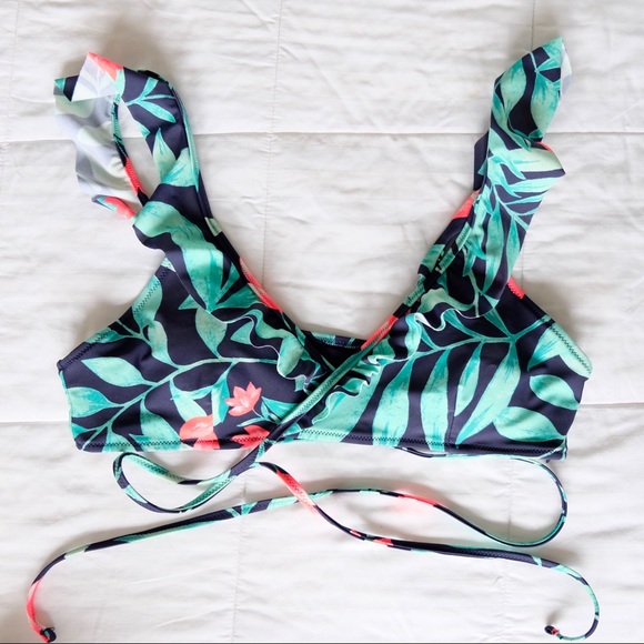aerie Other - Aerie ruffle wrap bikini top